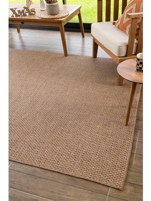 Die Grup Naturel Jüt Halı Modern Örme Kilim RUSTICANA_3101