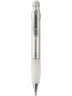 Serve Deep Mekanik Kursun Kalem 07MM Metalik Gri