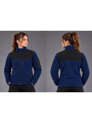 Teknik Soft Shell Polar Hırka 3 Cepli Anti-Pilling Tüylenme Yapmayan Tam Fermuar Garnili Polar