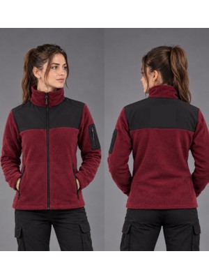 Teknik Soft Shell Polar Hırka 3 Cepli Anti-Pilling Tüylenme Yapmayan Tam Fermuar Garnili Polar