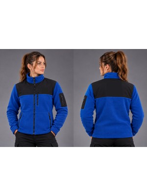 Teknik Soft Shell Polar Hırka 3 Cepli Anti-Pilling Tüylenme Yapmayan Tam Fermuar Garnili Polar