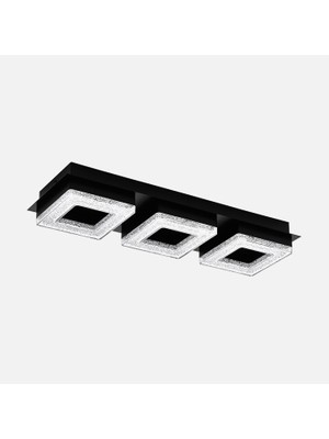 Eglo Fradelo1 4 W Square Ceiling Spot Black