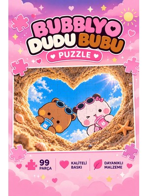 Dudu Bubu 99 Parça A4 Puzzle