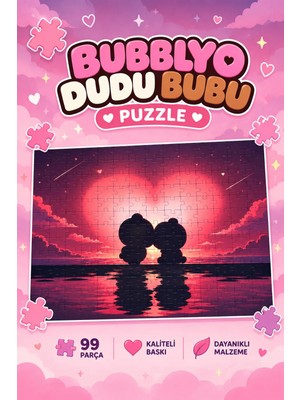Dudu Bubu 99 Parça A4 Puzzle