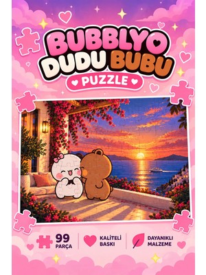 Dudu Bubu 99 Parça A4 Puzzle