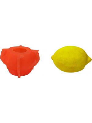 Depposite Silikon 3D Kalıp Dekoratif Limon Kalıbı Sabun,mum,taş Tozu ve Beton Kalıbı 9.5 X6.6 cm