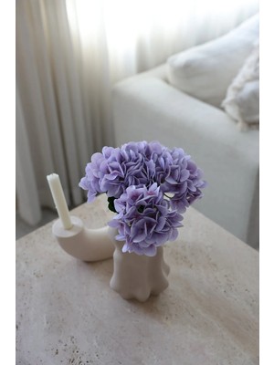 İstoria Bridal Lüx Ortanca, Yapay Çiçek, Yapay Ortanca Demeti, Dekorasyon Çiçeği