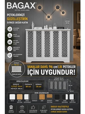 Novélune Dresuar: Bodrum Model, Beyaz Renk,iç Ölçü 96 cm Dış Ölçü 100 cm Petek Kaplama, Dresu