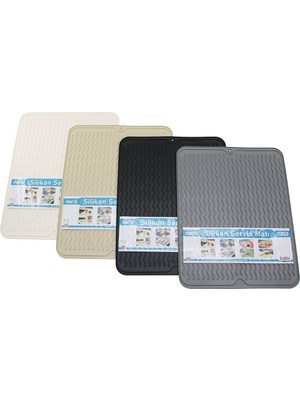 Efnaz Style Silikon Çok Amaçlı Servis Matı Amerikan Servis - Bulaşık Altlık - Nihale 30X40CM