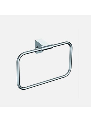 Camero Vega Square Towel Rack Chrome