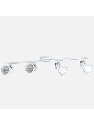 Eglo Seras1 3.3 W LED Round Surface-Mounted Spot 4-Pack