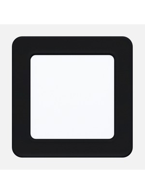Eglo Fueva5 5.5 W LED Round LED Panel 1 Piece Black