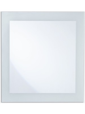 Özlider Ozlider Rectangular Bordered Sandblasted Mirror