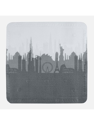 Diaqua Bathtub Mat City 54.5X54.5CM