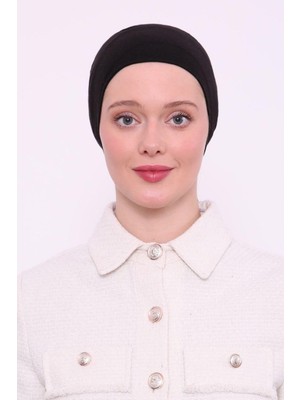 Faral Tekstil Dikişsiz Bone - Siyah