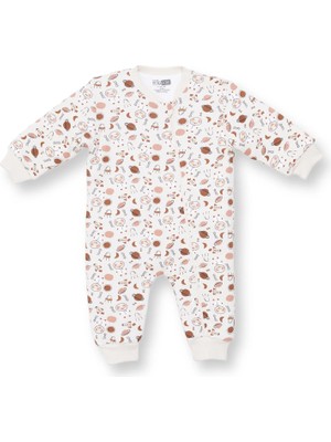 Hellobaby Baby Boy Sleep Sack Space Print Zippered Crew Neck Long Sleeve Ribbed