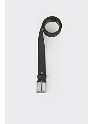 Elle Black Leather Men's Belt