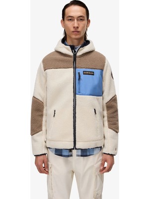 Napapijri Yupik 3 Men's Cream Fleece Jacket