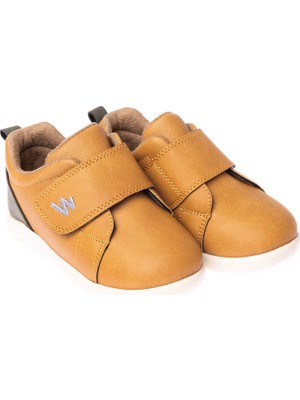 Babywalk Unisex Faux Leather Boots Tan