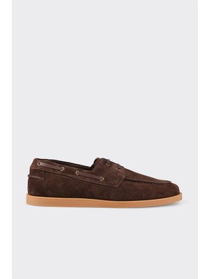 Elle Brown Leather Men's Casual Shoes