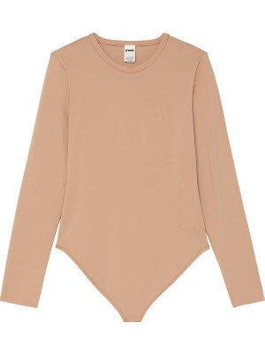 Victoria's Secret Base Stretch Long Sleeve Bodysuit