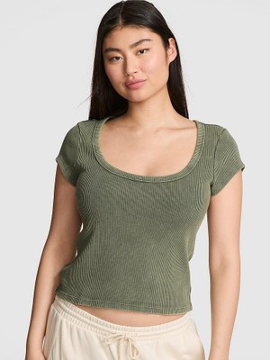 Victoria's Secret Vintage Ribbed T-Shirt