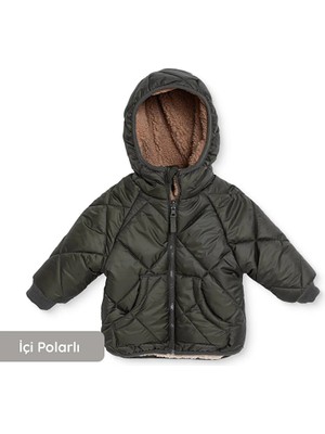 Midimod Baby Boy Coat Hooded Long Sleeve