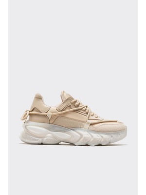 Elle Beige Women's Sneakers