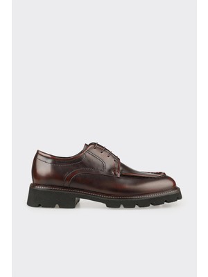 Elle Brown Leather Men's Casual Shoes