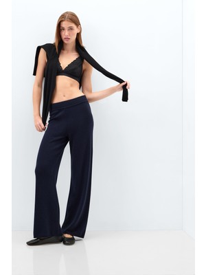 Intimissimi %100 Cashmere Long Palazzo Pants