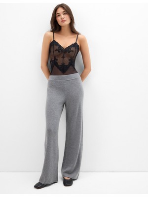Intimissimi %100 Cashmere Long Palazzo Pants