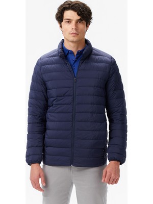 Nautica Men's Navy Regular Fit Coat