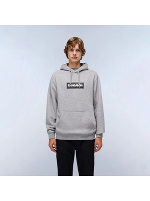 Napapijri B-Box Logo Men's Grey Sweatshirt