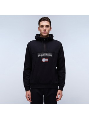 Napapijri Burgee Hzh 2.0 Men's Black Sweatshirt