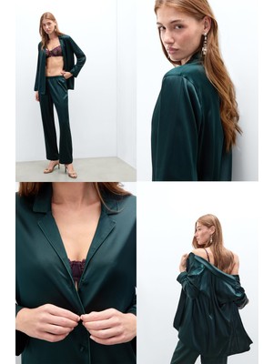 Intimissimi Masculine Cut Silk Jacket