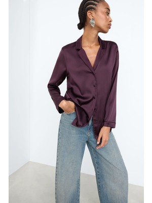 Intimissimi Masculine Cut Silk Jacket