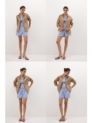 Intimissimi The Pure Linen Linen Canvas Shirt