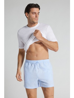 Intimissimi Linen And Cotton Men's Shorts