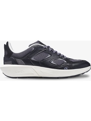 Loci Volt Unisex Black Sneakers