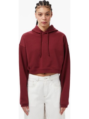 Les Benjamins Essentials 302 Women's Burgundy Sweatshirt