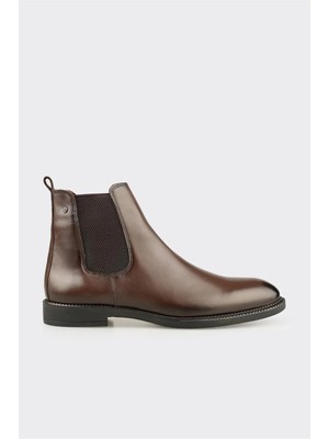 Elle Mink Leather Men's Casual Boots