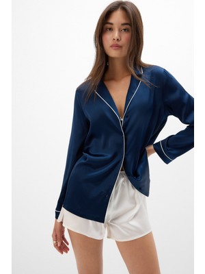 Intimissimi Masculine Cut Silk Jacket