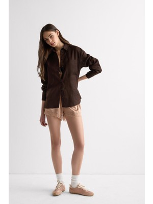 Intimissimi The Pure Linen Linen Canvas Shirt