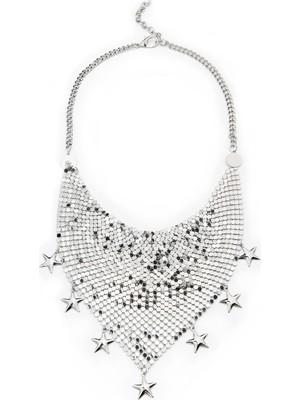 Twist Star Figure Metal Necklace