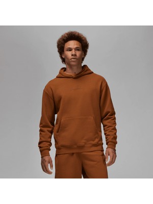 Jordan Air Wordmark Men's Brown Hoodie