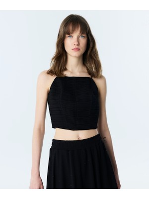 Twist Pleated Blouse
