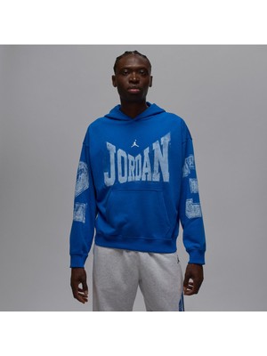 Jordan Brooklyn College Men's Blue Hoodie