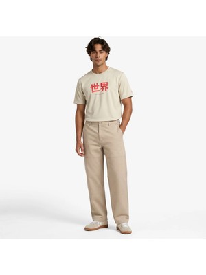 United Unıted4 Regular Fit Men's Cream Trousers