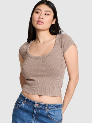 Victoria's Secret Vintage Ribbed T-Shirt