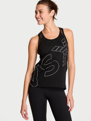 Victoria's Secret Vsx Pima Cotton Jersey Racerback Tank Top